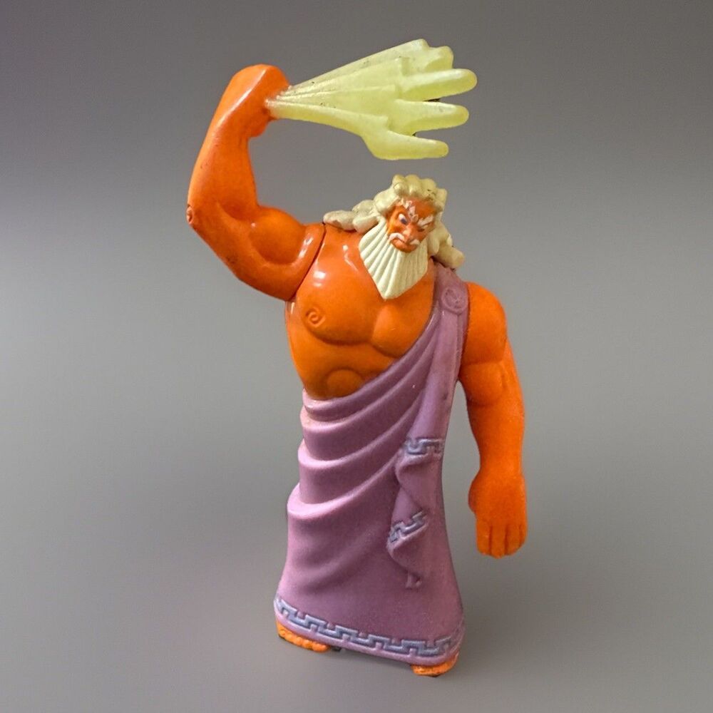Zeus McDonalds Happy Meal Disney's Hercules Action Figure Toy 1997 Vintage